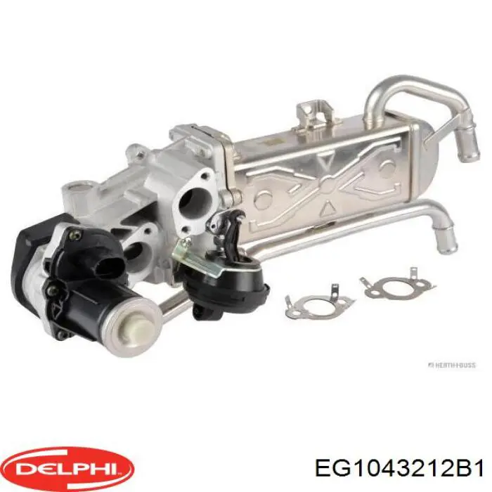 Купити EG1043212B1 Delphi Радіатор системи EGR рециркуляції вихлопних газів
