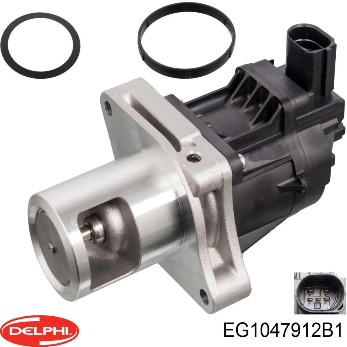 Клапан EGR Delphi EG1047912B1 ціна, від 172.45 USD