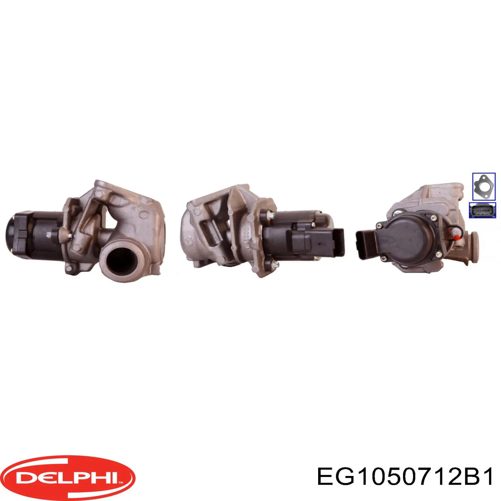 Купити EG1050712B1 Delphi Прилади управління системи рециркуляції
