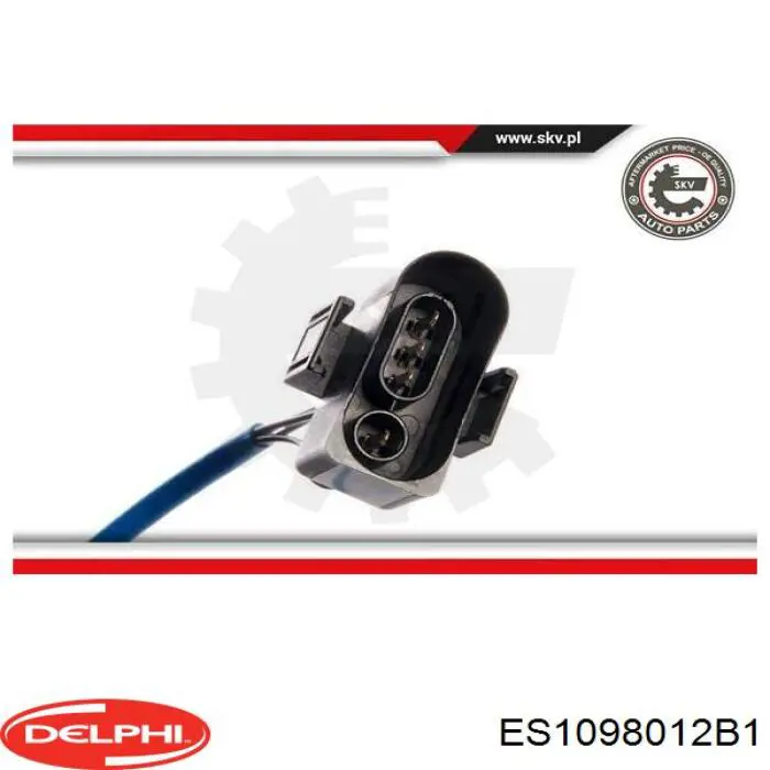 Купити ES1098012B1 Delphi Лямбда зонд, датчик кисню