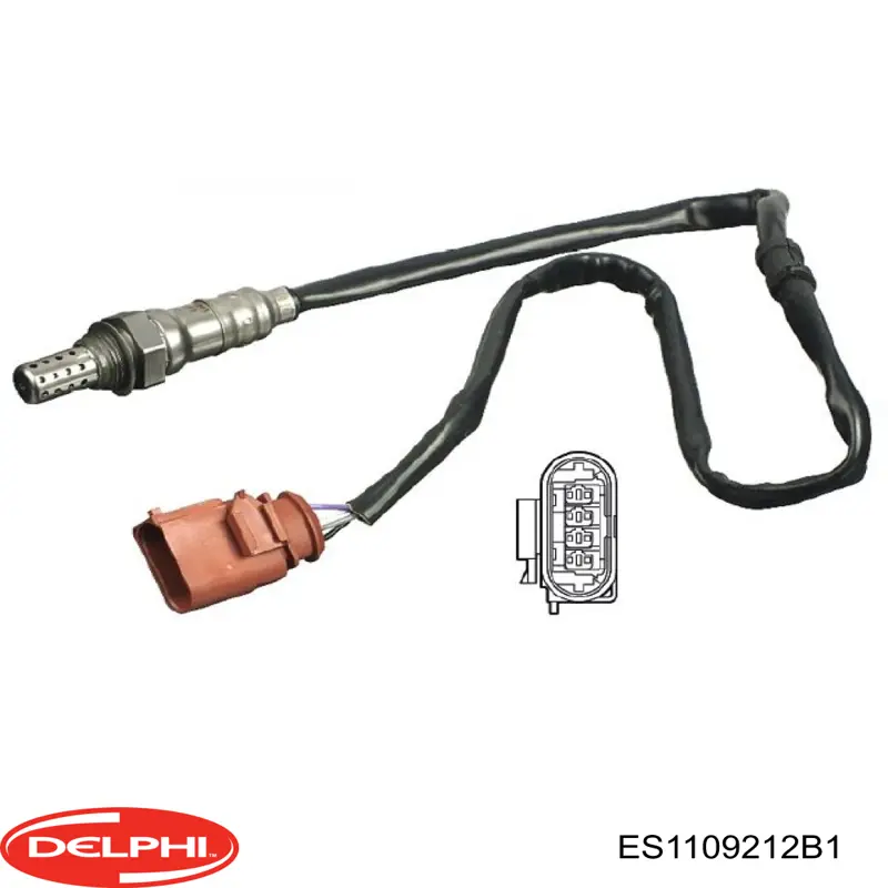 Купити ES1109212B1 Delphi Лямбдазонд, датчик кисню до каталізатора