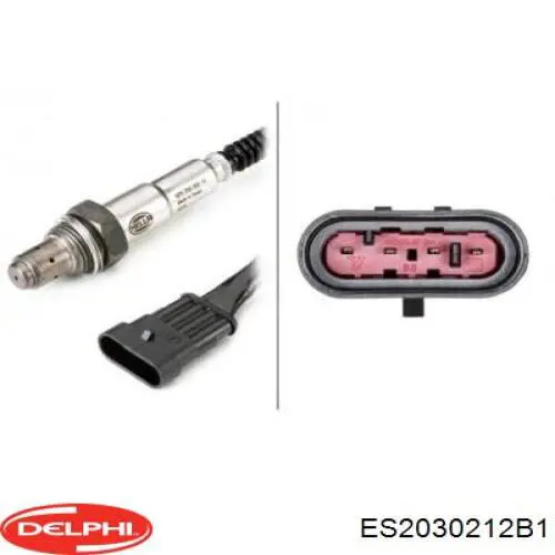 Лямбда датчик кисню Delphi ES2030212B1 ціна, від 34.23 USD