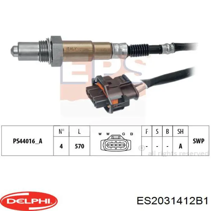 ES2031412B1 Delphi Лямбда зонд після каталізатора