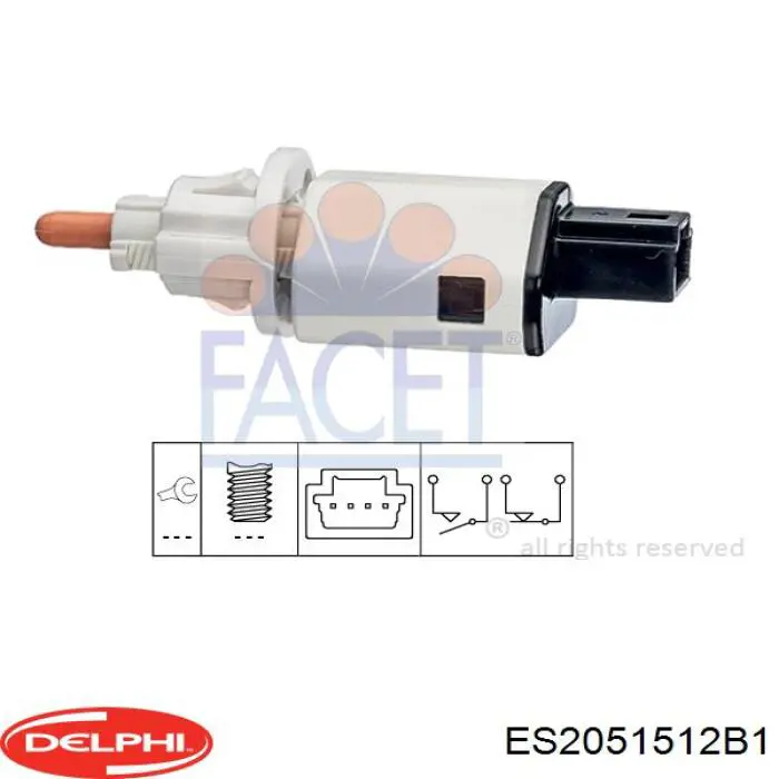  Delphi ES2051512B1 ціна, від 36.41 USD