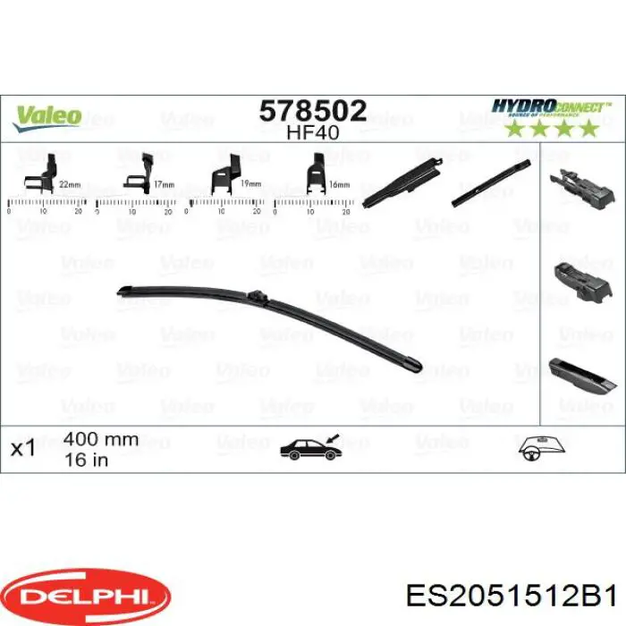 Купити ES2051512B1 Delphi 