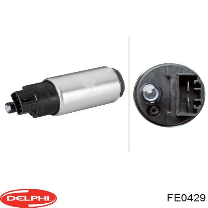 Елемент-турбінка паливного насосу FE0429 Delphi