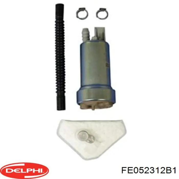 Елемент-турбінка паливного насосу Delphi FE052312B1 ціна, від 81.94 USD