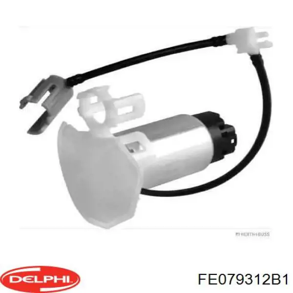 Елемент-турбінка паливного насосу Delphi FE079312B1 ціна, від 27.98 USD