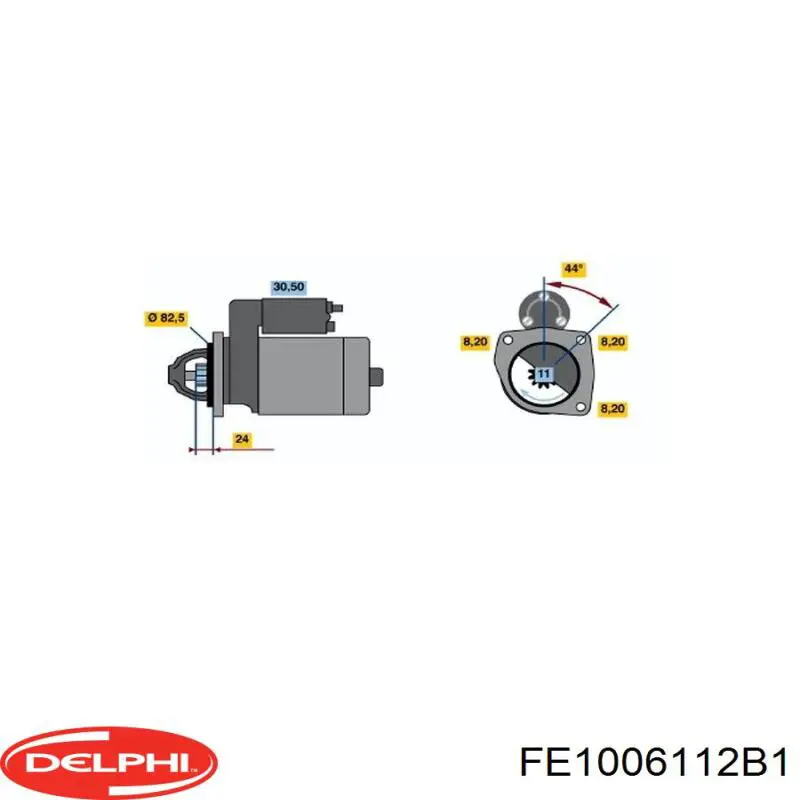 Бензонасос FE1006112B1 Delphi