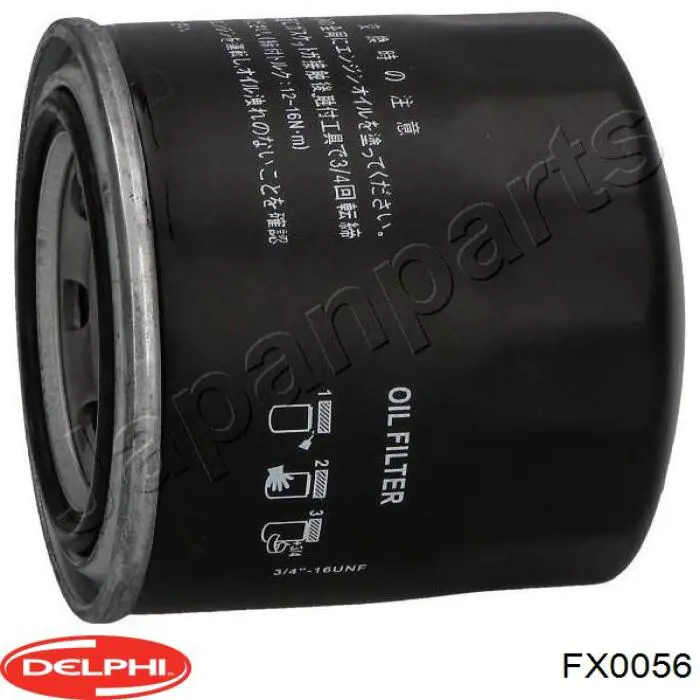 Масляний фільтр двигуна Delphi FX0056 ціна, від 3.83 USD