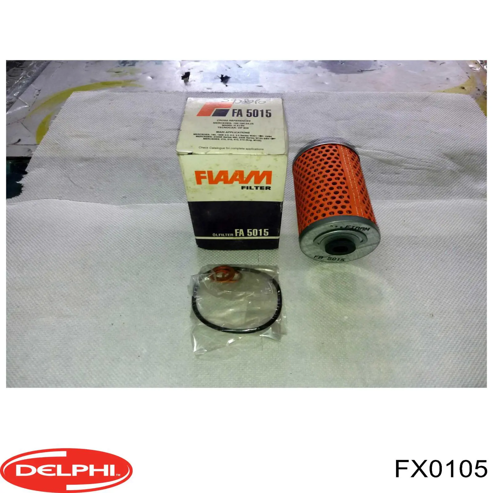 Масляний фільтр FX0105 Delphi