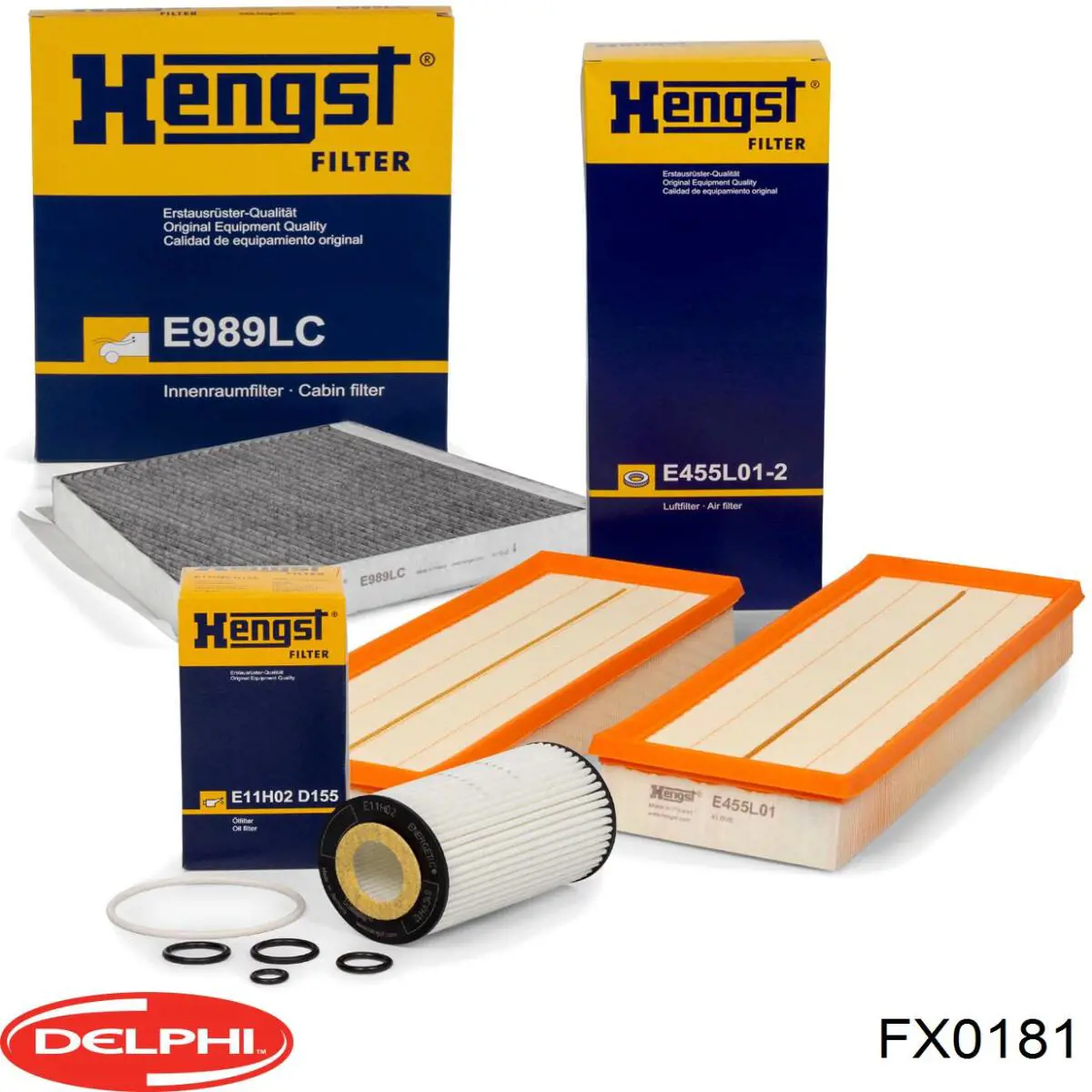 Фільтр масляний Delphi FX0181