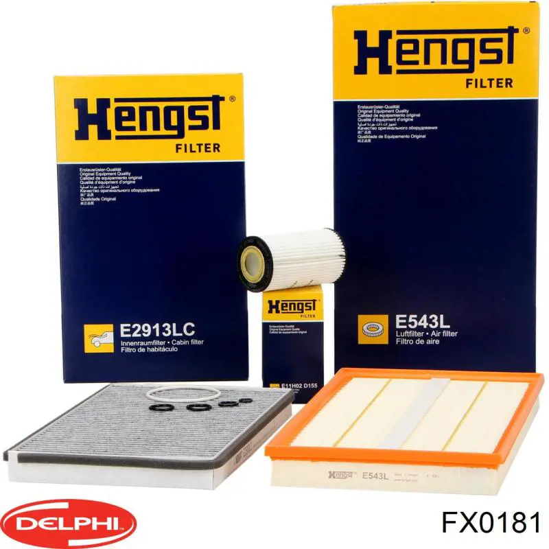 Масляний фільтр двигуна Delphi FX0181 ціна, від 7.19 USD