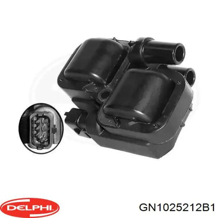 Котушка запалювання Delphi GN1025212B1 ціна, від 35.46 USD