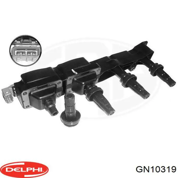 Котушка запалювання Delphi GN10319 ціна, від 54.09 USD