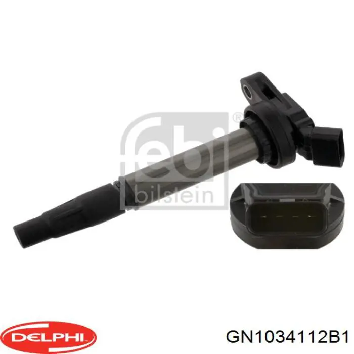 Купити GN1034112B1 Delphi Котушка запалювання