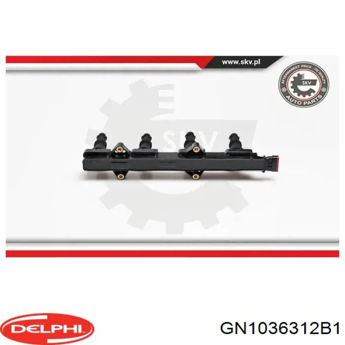 Котушка запалювання GN1036312B1 Delphi