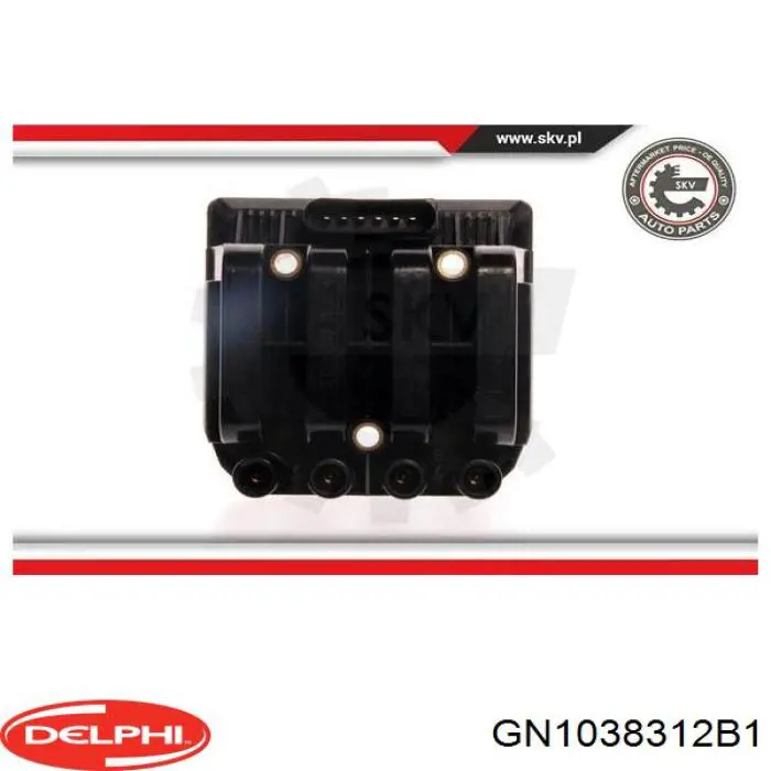 Купити GN1038312B1 Delphi Котушка запалювання