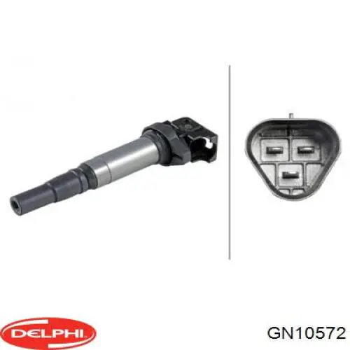 Котушка запалювання GN10572 Delphi