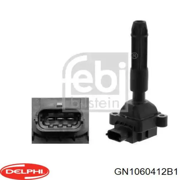Купити GN1060412B1 Delphi Котушка запалювання