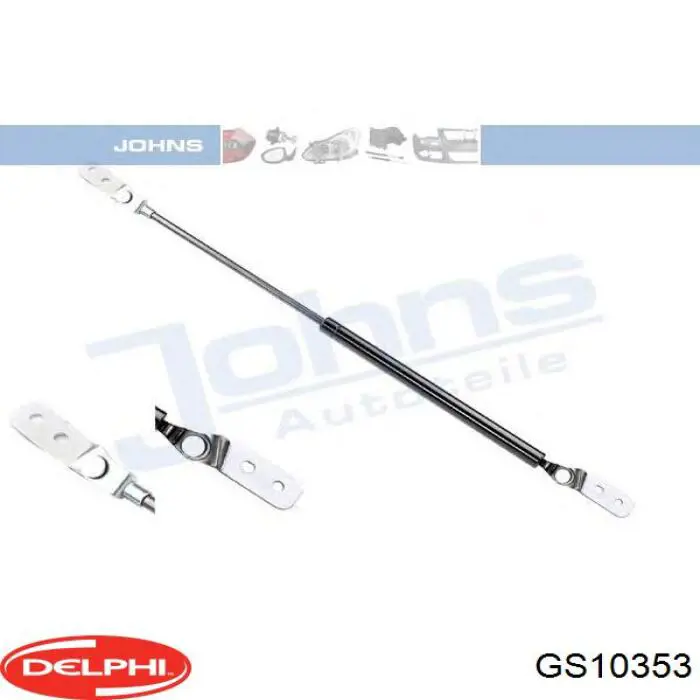 GE4T63620C Mazda Амортизатор кришки багажника / двері 3/5-ї задньої