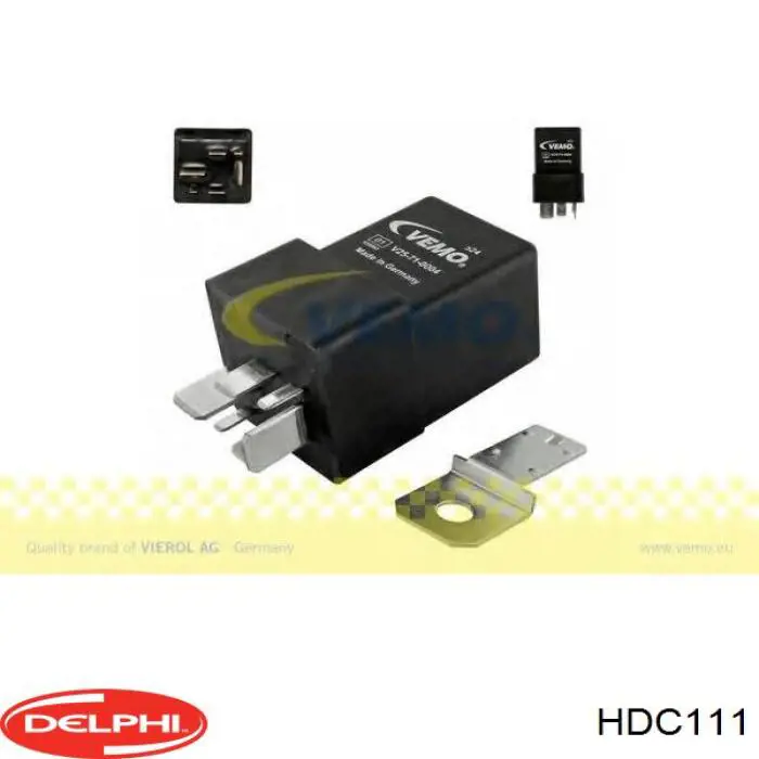 Купити HDC111 Delphi Реле свічок накалу