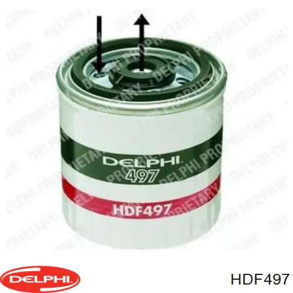Паливний фільтр HDF497 Delphi