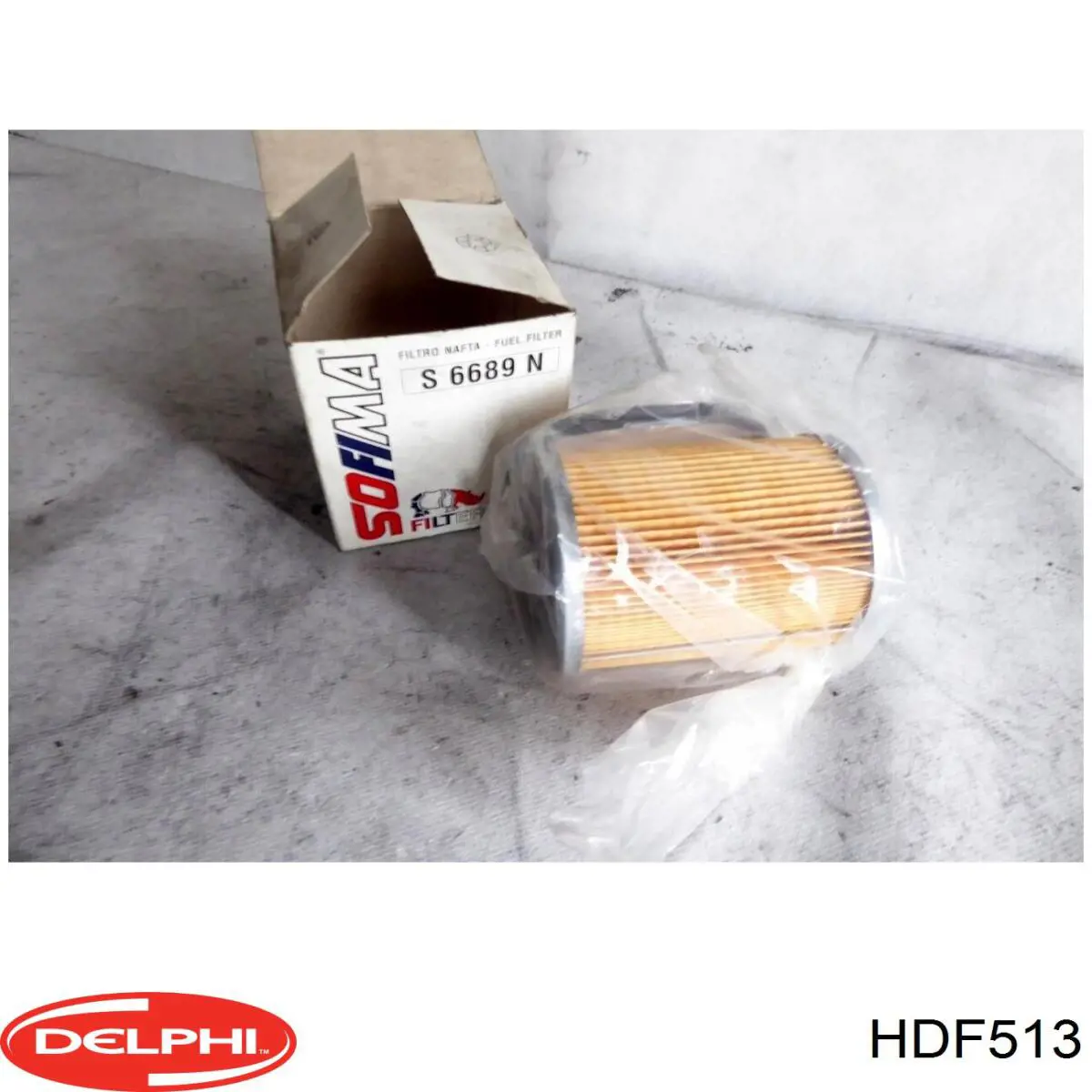 Паливний фільтр HDF513 Delphi