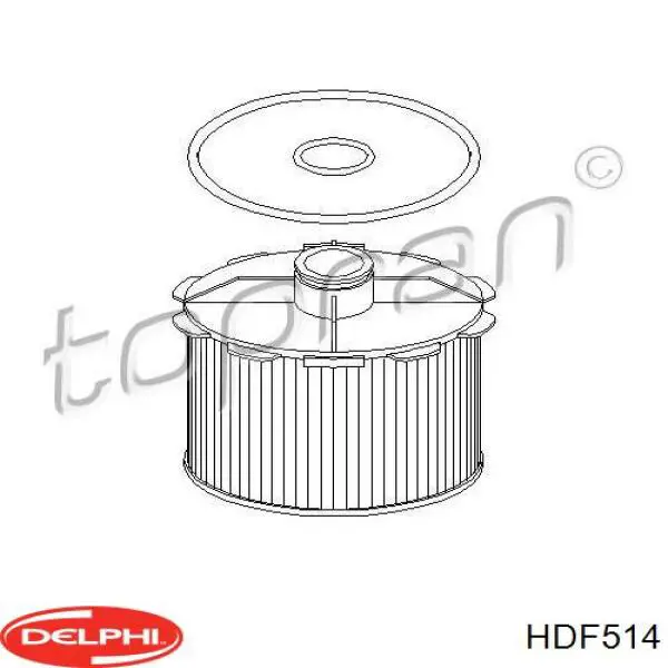 HDF514 Delphi Фільтр палива