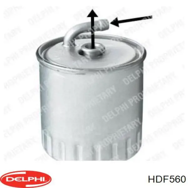 HDF560 Delphi фільтр паливний