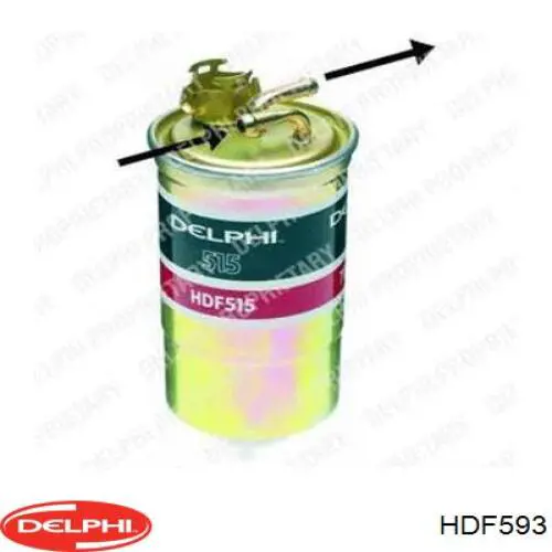 Купити HDF593 Delphi Фільтр-відстійник палива грубої очистки