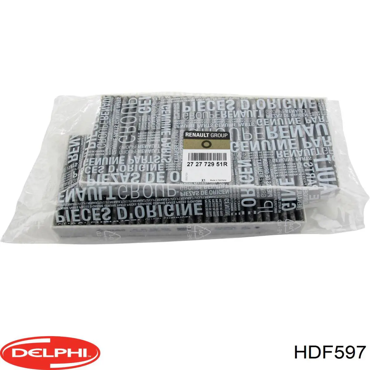 Паливний фільтр HDF597 Delphi