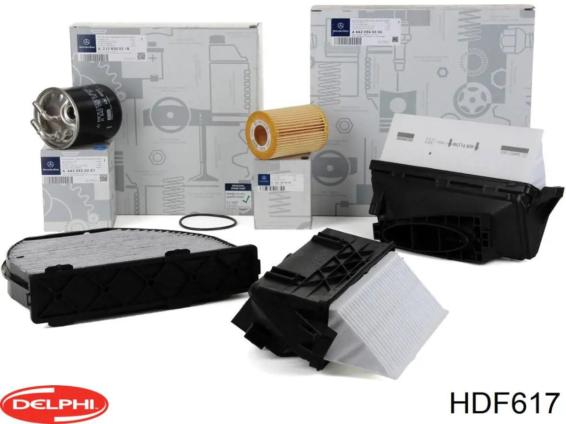 Паливний фільтр HDF617 Delphi