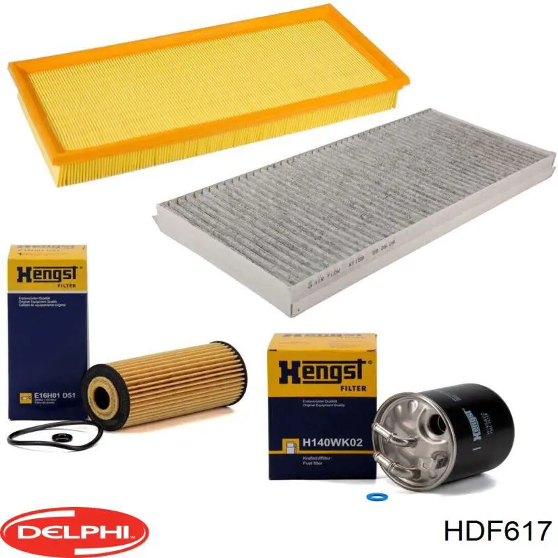 Фільтр тонкого очищення палива Delphi HDF617 ціна, від 24.95 USD