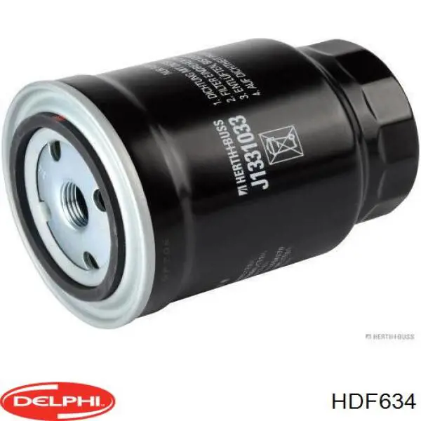 Фільтр тонкого очищення палива Delphi HDF634 ціна, від 10.38 USD