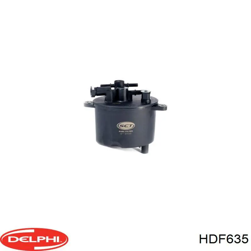 Купити HDF635 Delphi Фільтр-відстійник палива грубої очистки