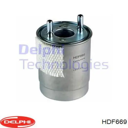 Фільтр тонкого очищення палива Delphi HDF669 ціна, від 23.25 USD