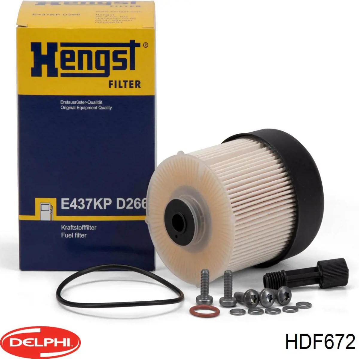 Купити HDF672 Delphi Фільтр-відстійник палива грубої очистки