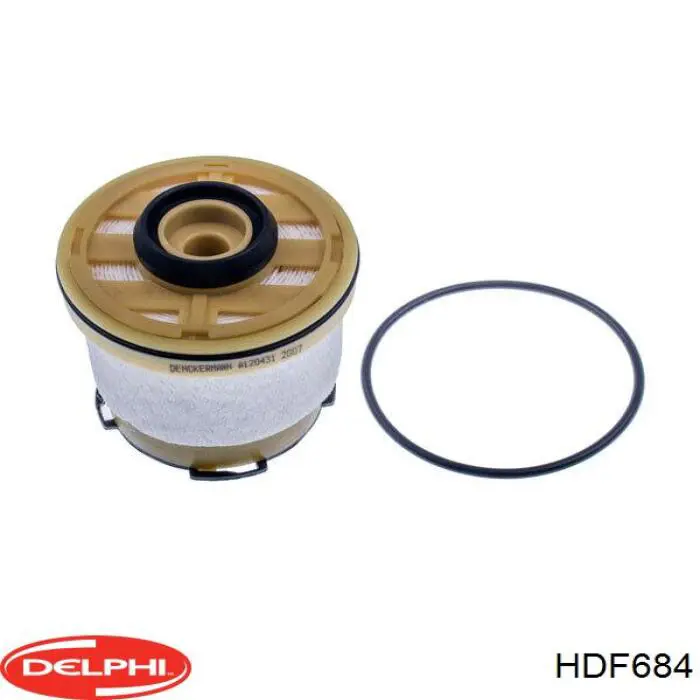 Фільтр тонкого очищення палива Delphi HDF684 ціна, від 17.46 USD