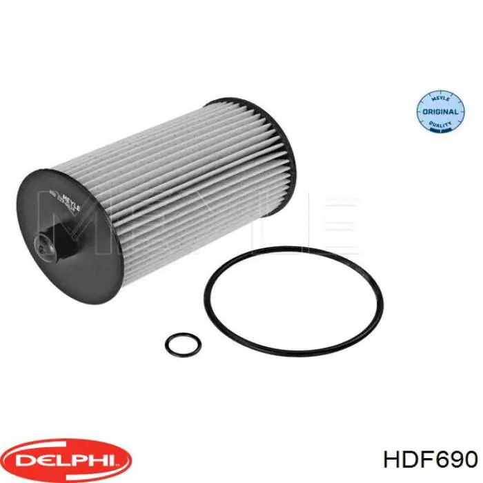 Купити HDF690 Delphi Фільтр-відстійник палива грубої очистки