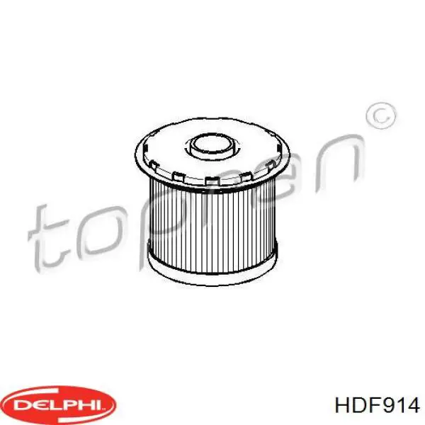 Фільтр тонкого очищення палива Delphi HDF914 ціна, від 4.67 USD