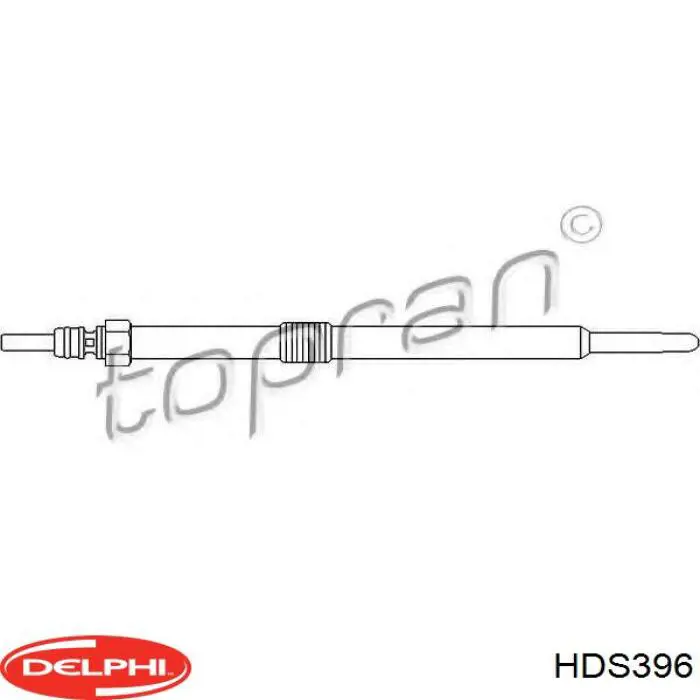 Свіча накалу Delphi HDS396 ціна, від 11.58 USD