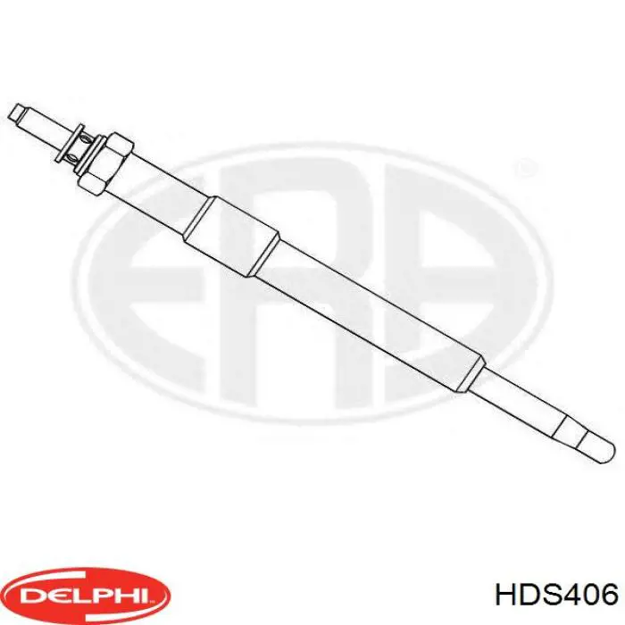 Свіча накалу Delphi HDS406 ціна, від 7.05 USD
