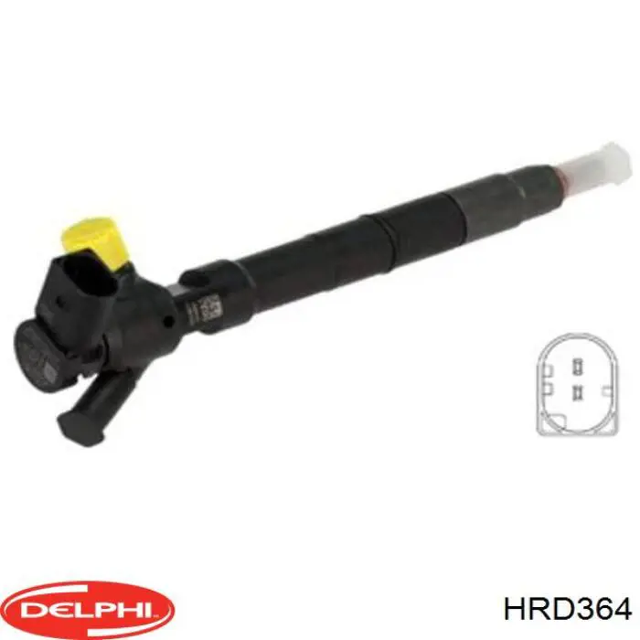 Форсунка паливна Delphi HRD364 ціна, від 180.08 USD