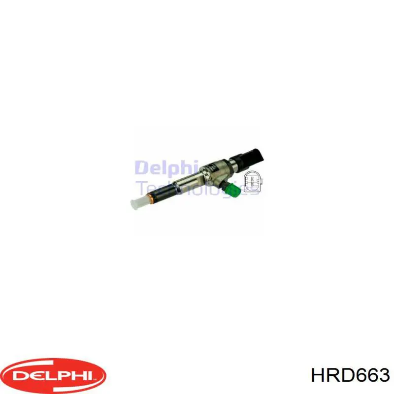 HRD663 Delphi форсунка вприску палива