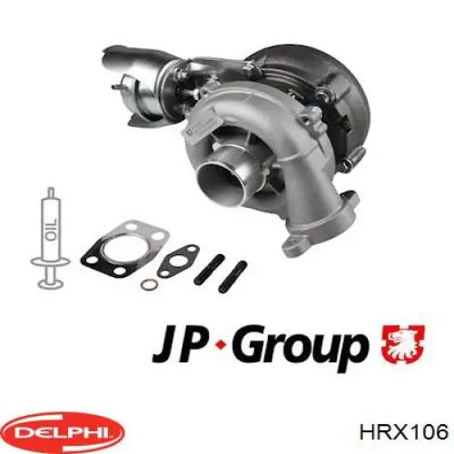 Турбіна Delphi HRX106 ціна, від 174.94 USD