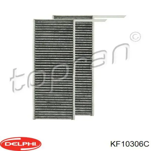 Фільтр повітряний обігрівача Delphi KF10306C ціна, від 14.93 USD