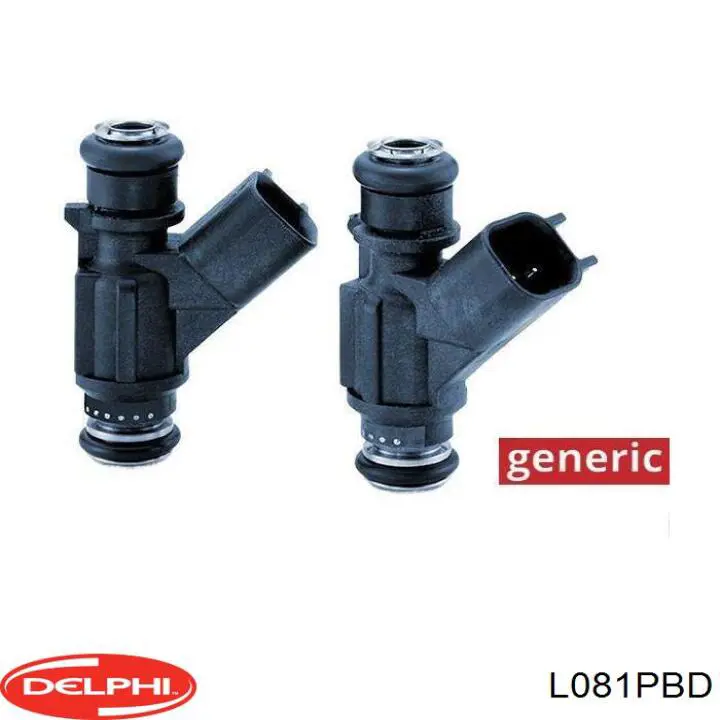 L081PBD Delphi Розпилювач дизельної форсунки