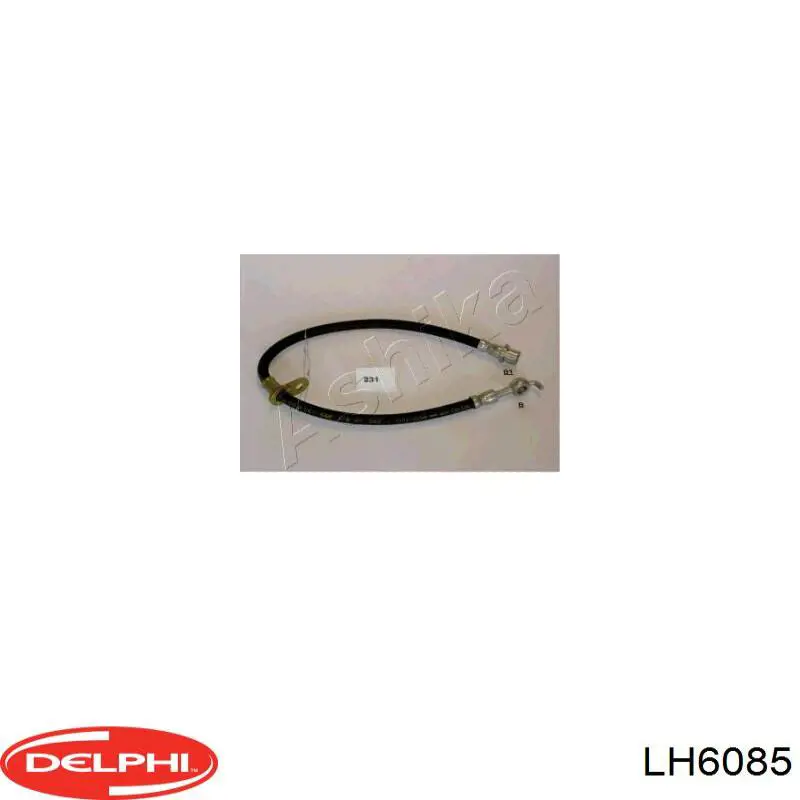 Шланг гальмівний передній Delphi LH6085 ціна, від 16.36 USD
