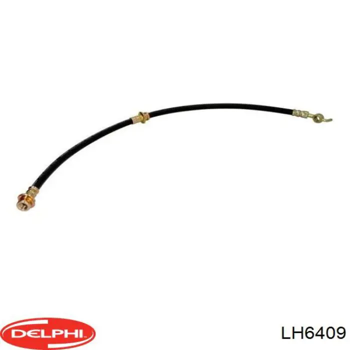 Шланг гальмівний передній, лівий Delphi LH6409 ціна, від 16.47 USD